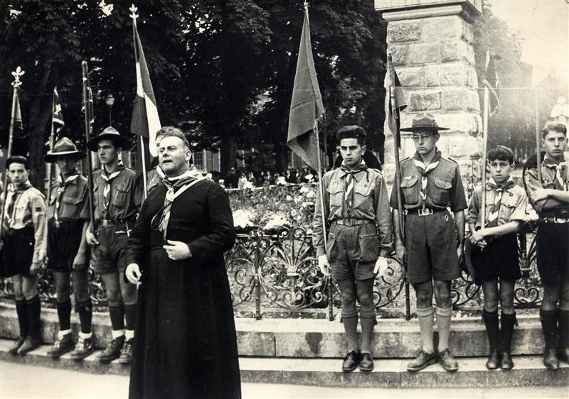 1954, pellegrinaggio ASCI a Lourdes