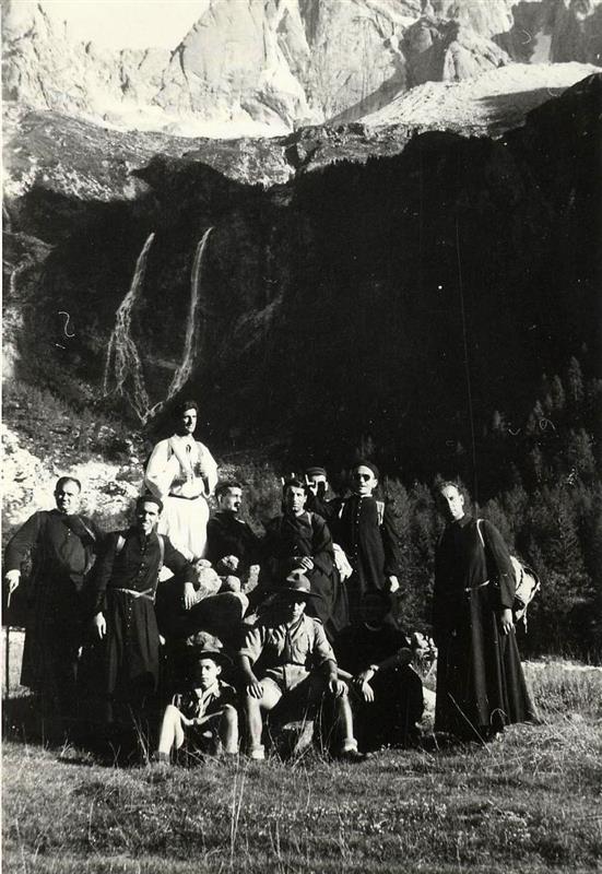 1955, Campo Assistenti in Val Codera